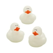 Fun Express Glow-in-the-Dark Rubber Ducks - 12 Pc