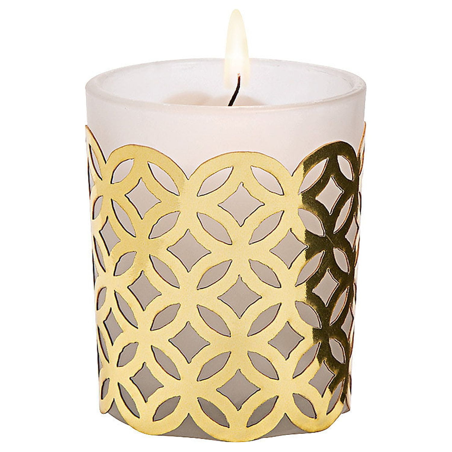Fun Express Gold Foil Laser-Cut Votive Candle Holder Wrappers - 50 Pc ...