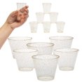 thumbnail image 1 of Fun Express Gold Glitter Plastic Shot Glass & Cup Kit 100 Count, 1 of 2