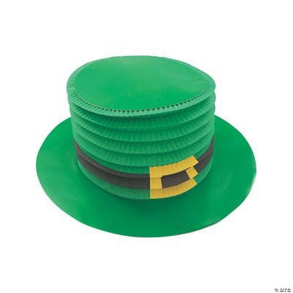 Fun Express St. Patrick's Day Party Hats Accordion Green 12 Count