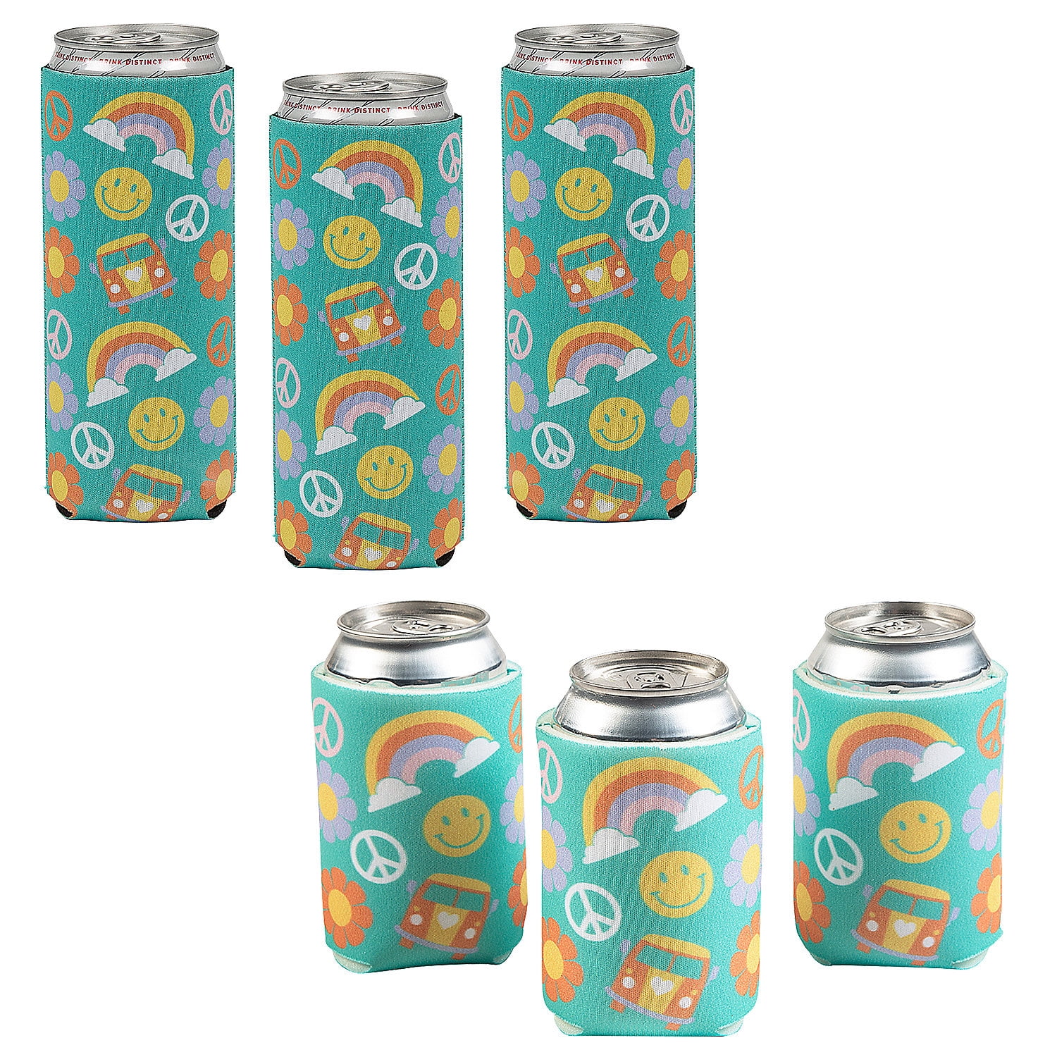 Fun Express Groovy Can Cooler Kit for 24