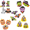 thumbnail image 1 of Fun Express Halloween Magnet Craft Assortment Kit - Bulk 300 Pc, 1 of 3