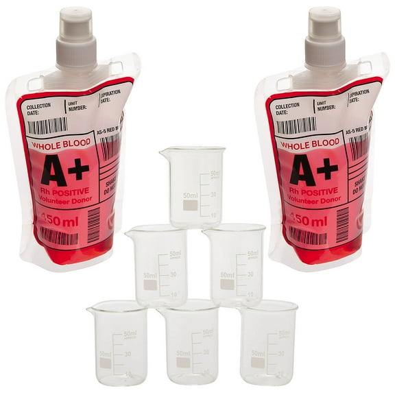 Fun Express Halloween Party Horror Drinkware Assortment Kit 24 Pieces