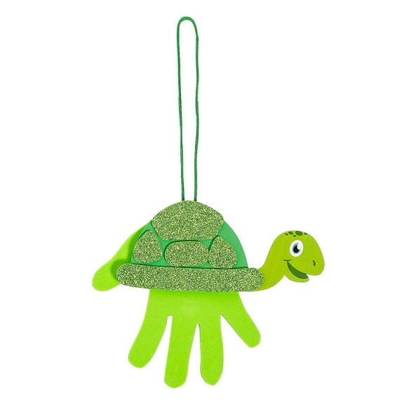 Fun Express Handprint Turtle Sign Craft Kit - 12 Pc