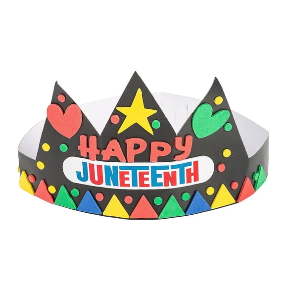 Fun Express Happy Juneteenth Headband Craft Kit - Makes 12