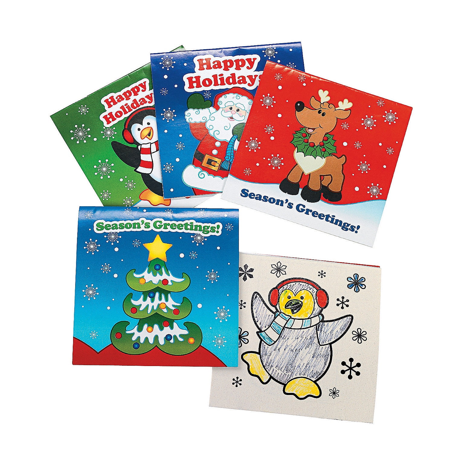 Fun Express Holiday Fun And Games Books 5x5 for Christmas