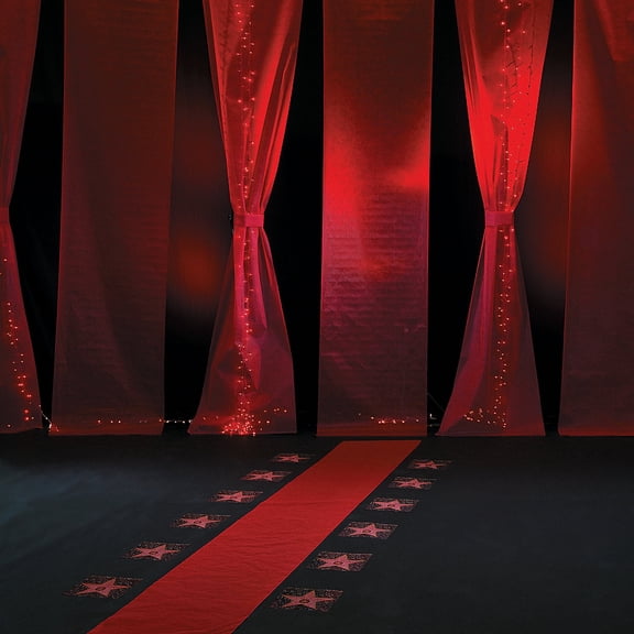 Fun Express Hollywood Nights Aisle Runner Kit - 11 Pc