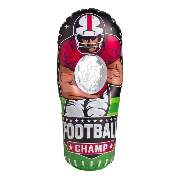 Fun Express Inflatable Football Player Target Toss Game 1 Piece