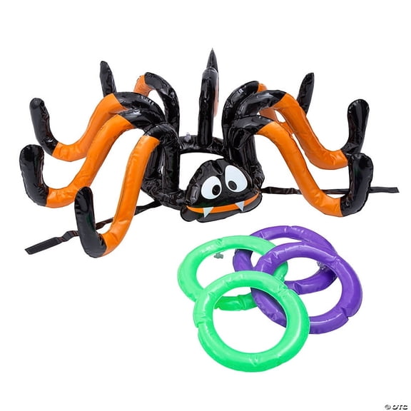 Inflatable Spider Hat Ring Toss Game - 5 Pieces