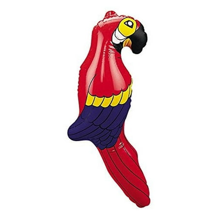 Fun Express Inflate Parrot Inflatable Parrot Luau Party Decoration Novelty, 26..