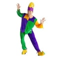 thumbnail image 1 of Fun Express Jester Fancy-Dress Costume for Men with Velour Fabric for Adults, 1 of 2
