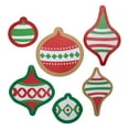 thumbnail image 1 of Fun Express Jumbo Glitter Christmas Ornament Cutouts - 6 Pc, 1 of 2