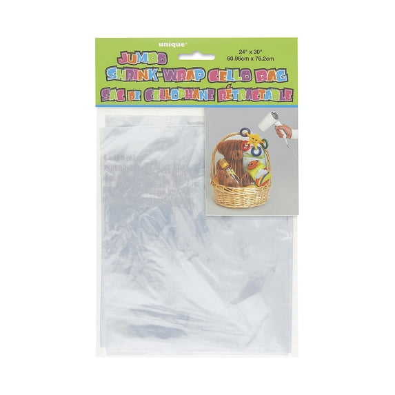 Jumbo Shrinkwrap Cellophane Bag