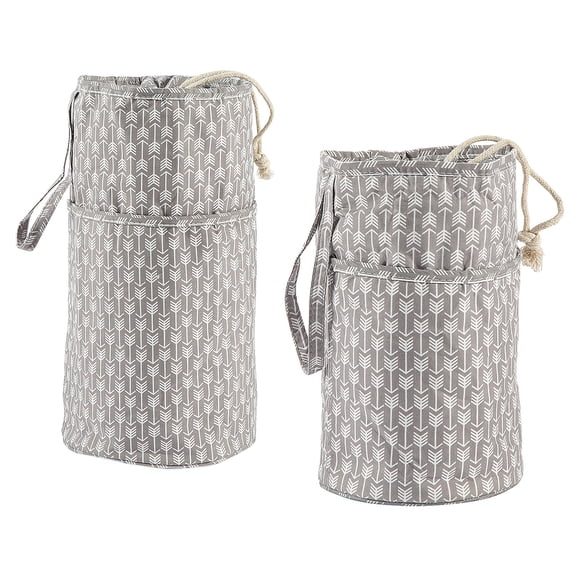 Fun Express Knitting Storage Bag Grey Assortment - 2 Pc