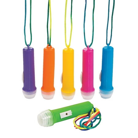 Fun Express LED On A Rope Flashlight, 2 Pack