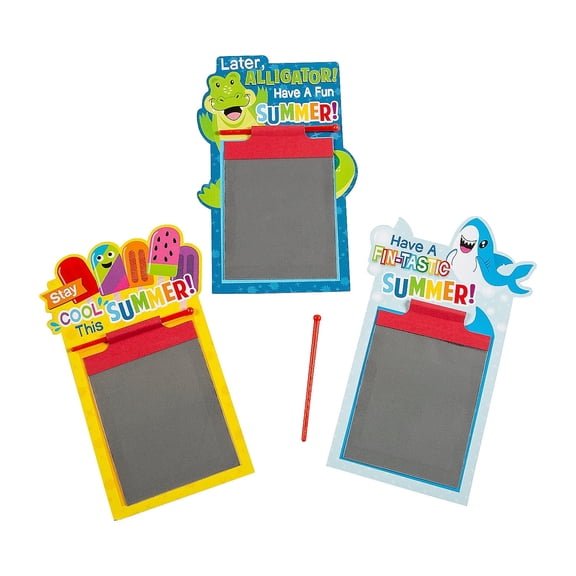 Fun Express Last Day of School Magic Screens - 12 Pc