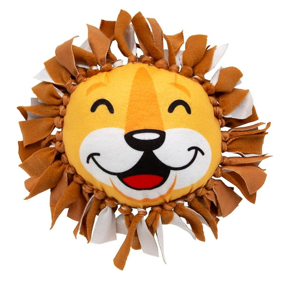 Fun Express Lion Fleece Tied Pillow Craft Kit - Makes 6