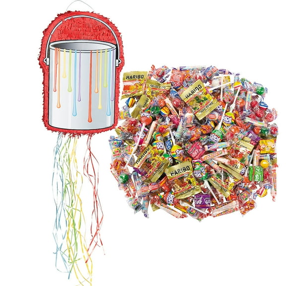 Fun Express Little Artist Pull-String Piata Kit 207 Pieces