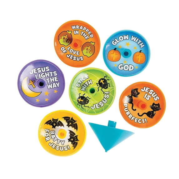 Little Boolievers Spin Tops - Party Favors - 144 Pieces