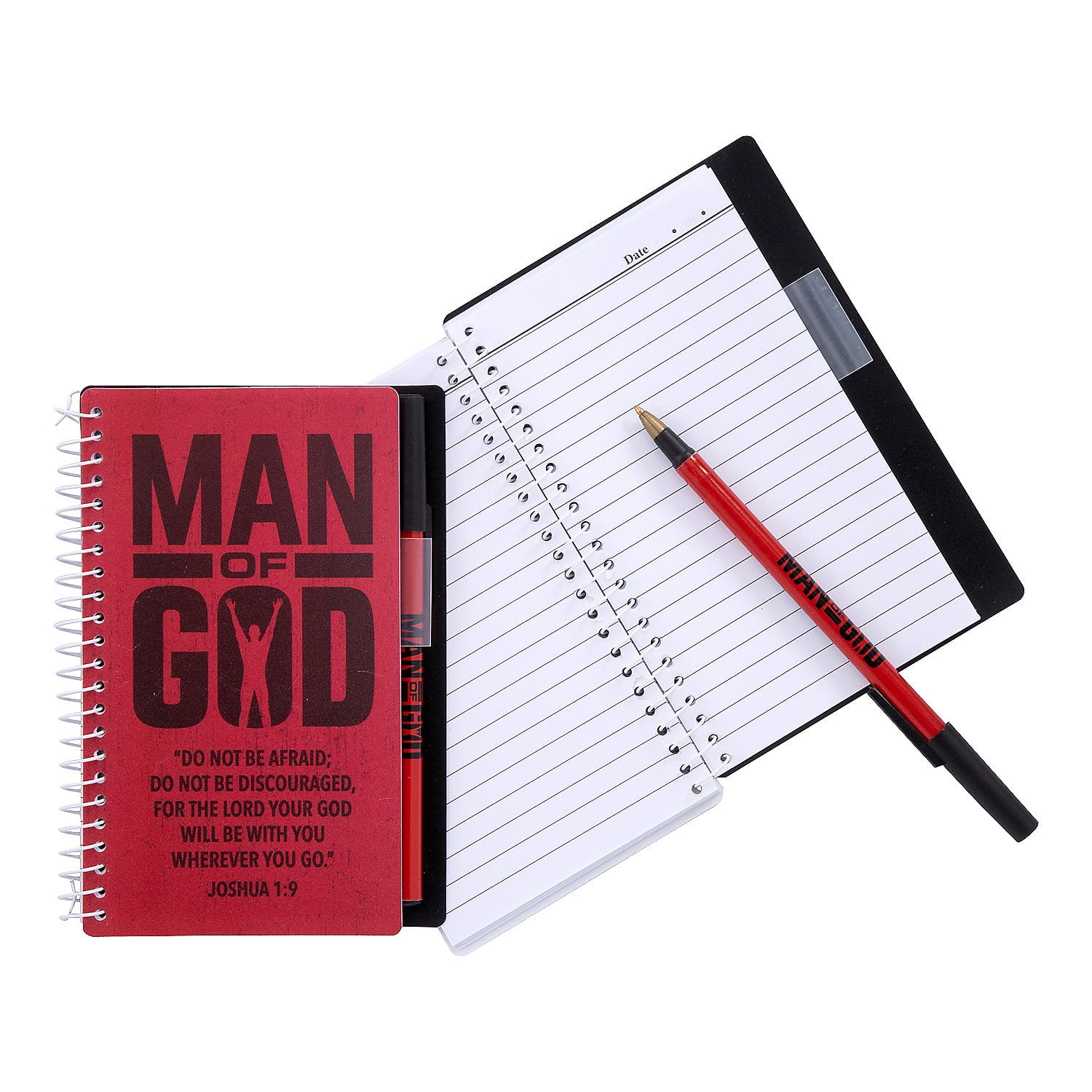 Fun Express Man of God Notebooks with Pen - 12 Pieces