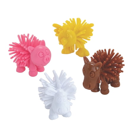 Fun Express Mini Farm Animal Porcupine Characters - 12 Pieces