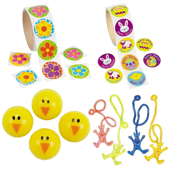 Fun Express Mini Value Easter Egg Filler Kit, Bulk 272 Pieces