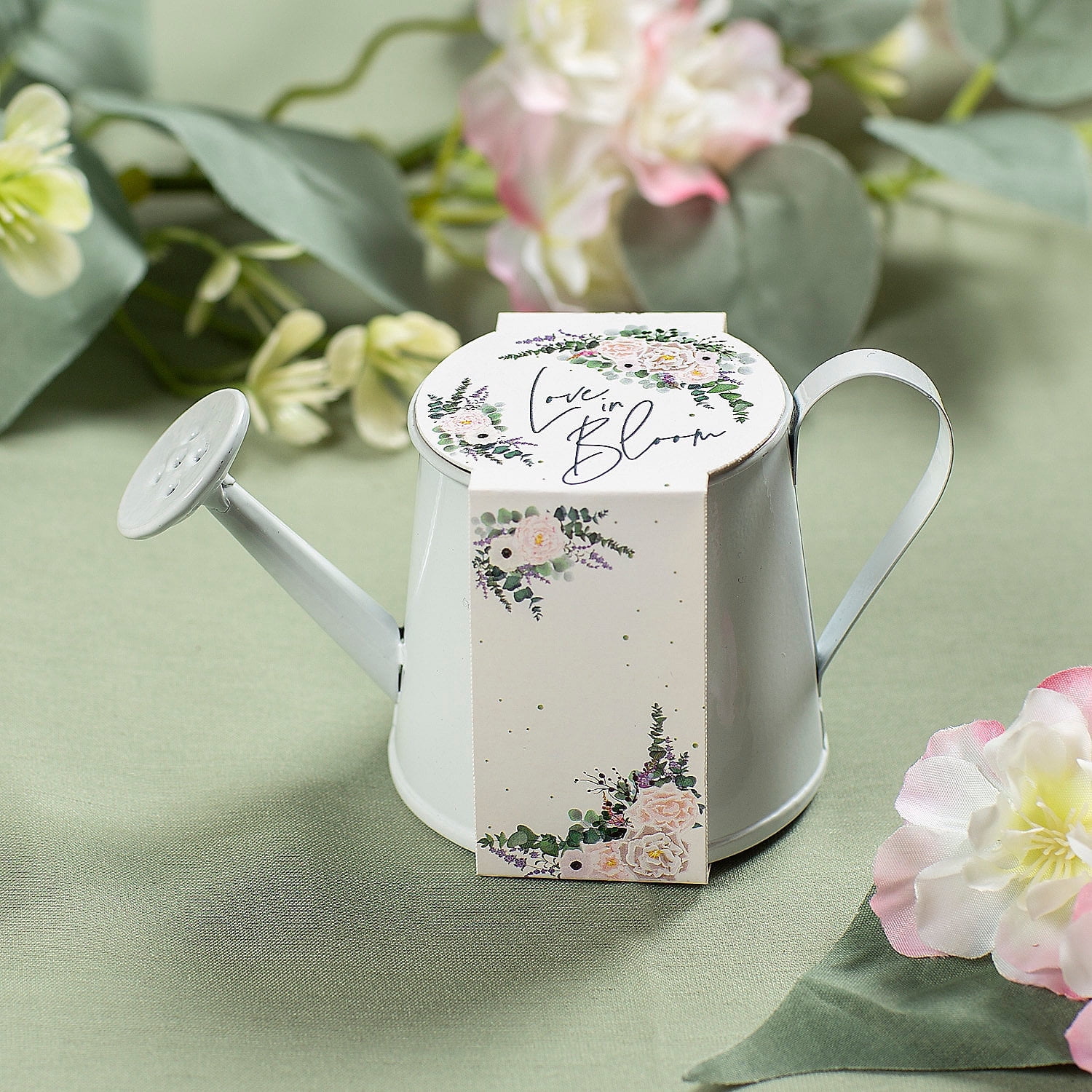 Fun Express Mini Floral Love Is in Bloom Cardstock Watering Can Gift Kit 24 Pack