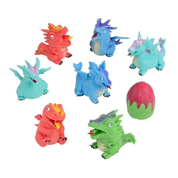Fun Express Morphing Flipping Dragons in Eggs - 12 Pieces