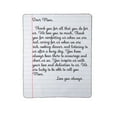 thumbnail image 1 of Fun Express Mother’s Day Note Fleece Throw, 1 of 2
