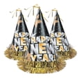 thumbnail image 1 of Fun Express Multi-color New Years Party Hats, 12 Count, 1 of 2