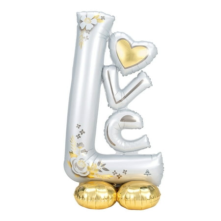 Fun Express Mylar Balloon Love 59"
