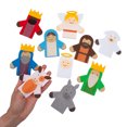 thumbnail image 1 of Fun Express Nativity Finger Puppet Set - 10 Pieces, 1 of 2