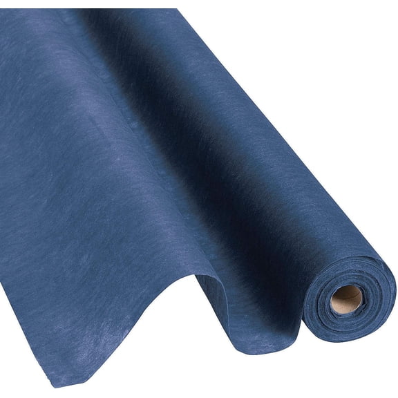 Fun Express Navy Blue Gossamer Roll, 100 Feet Long, Great for Wedding and Party Decor