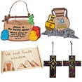 thumbnail image 1 of Fun Express Nazareth VBS 2024 Activity & Craft Kit Assortment – Set for Vacation Bible School Religious Arts & Crafts Church Group Activities Sunday School and Faith-Based Learning -  60  Pieces, 1 of 3