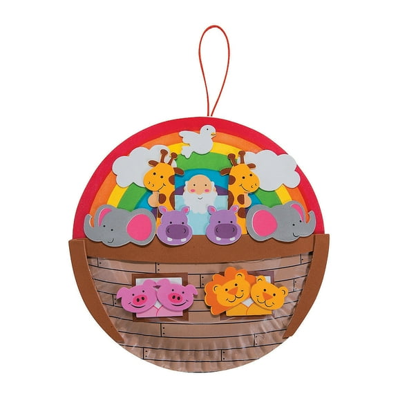 Fun Express Noahs Ark Paper Plate Craft Kit