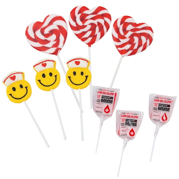 Fun Express Nurses Week Lollipop Kit Assortment 78 Pieces