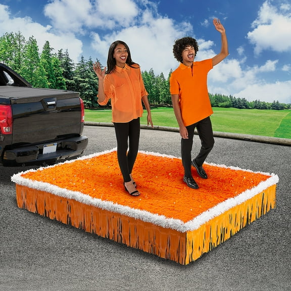 Fun Express Orange Graduation Parade Float Decorating Kit 8 Pieces