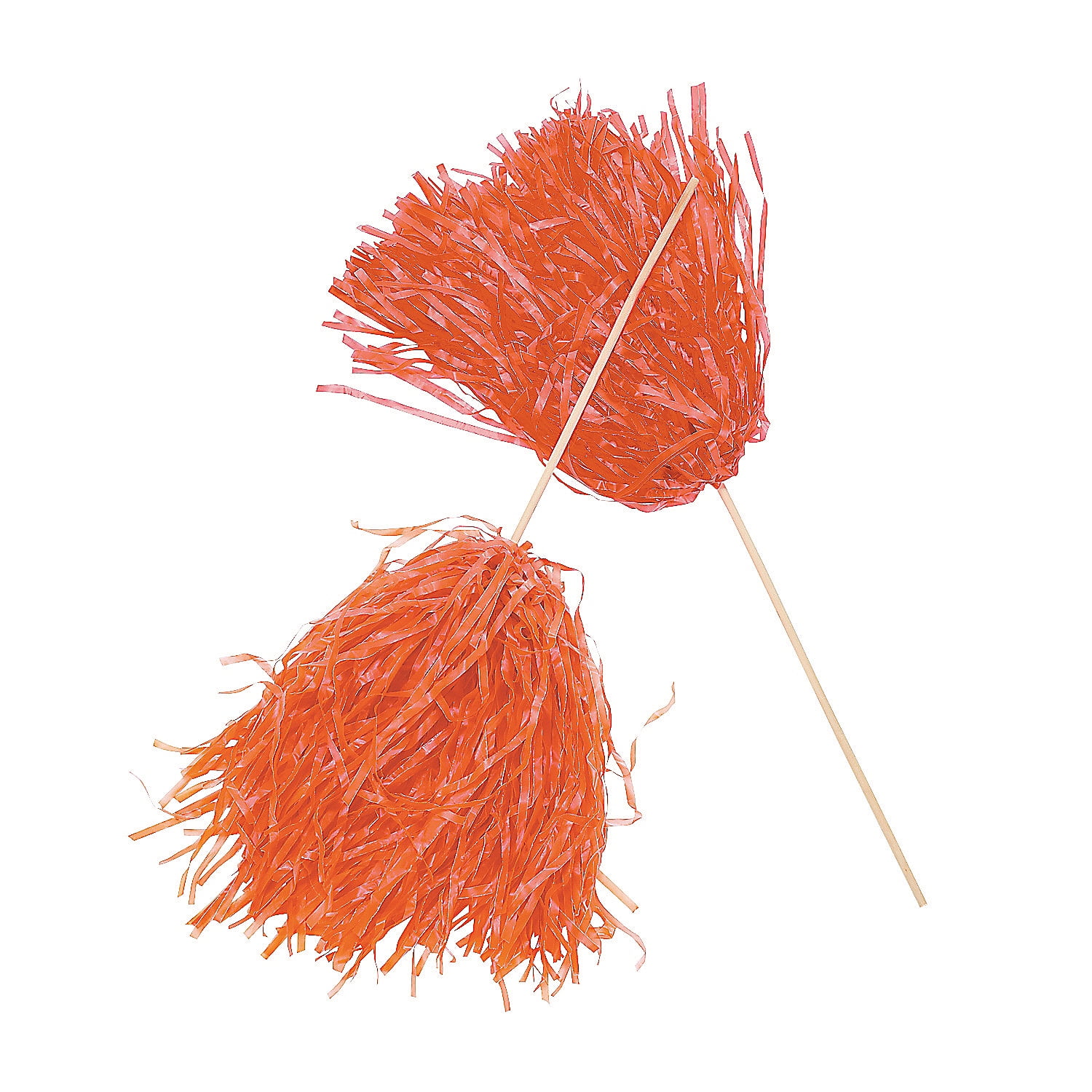 Fun Express - Orange Spirit Pom Pom (24pcs) - Toys - Active Play - Pom - Poms - 24 Pieces