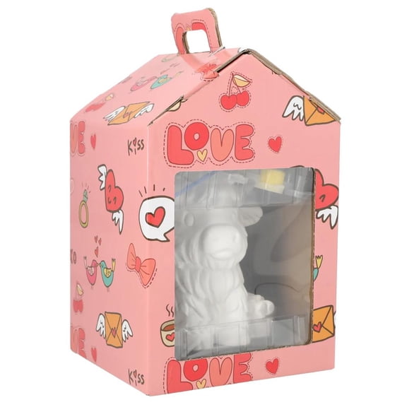 Fun Express Paint Your Own Adopt a Highland Cow Plaster Craft Kit