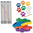 thumbnail image 1 of Fun Express Paw Print Stationery Notepad Kit - 72 Piece, 1 of 3