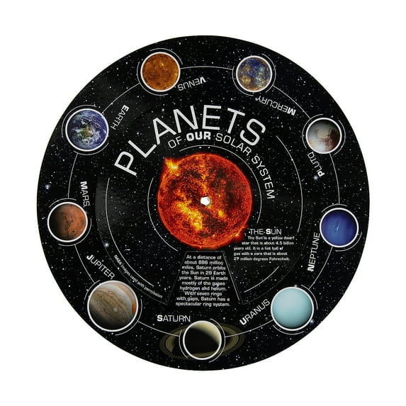 Fun Express Planet Learning Wheels - 12 Pieces