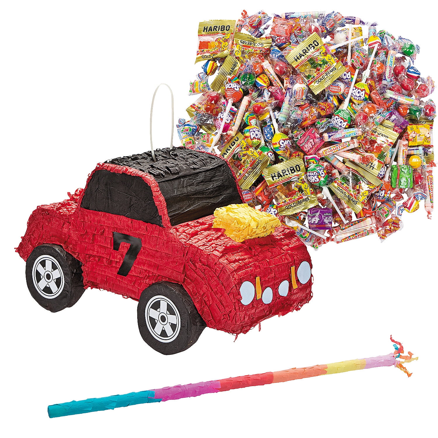 Fun Express Race Car Piñata Kit 208 Pieces - Walmart.com