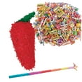 thumbnail image 1 of Fun Express Red Chili Pepper Piñata Kit 208 Pieces, 1 of 3