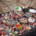 thumbnail image 1 of Bulk 352 Pc. Bag of Bones Rainbow Halloween Candy Buffet, 1 of 1