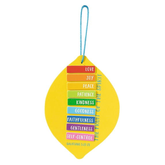 Fun Express Religious Fruit of the Spirit Sign Craft Kit – Makes 12