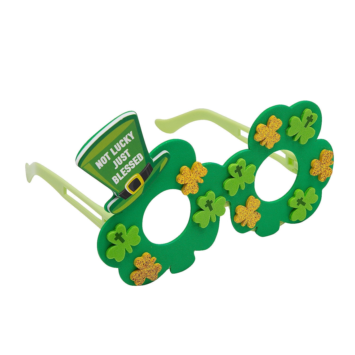 Fun Express Religious St. Patricks Day Glasses Craft Kit - Makes 12