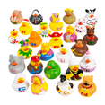 thumbnail image 1 of Fun Express Rubber Duckies Multi-color Party Favors, 26 Count, 1 of 3