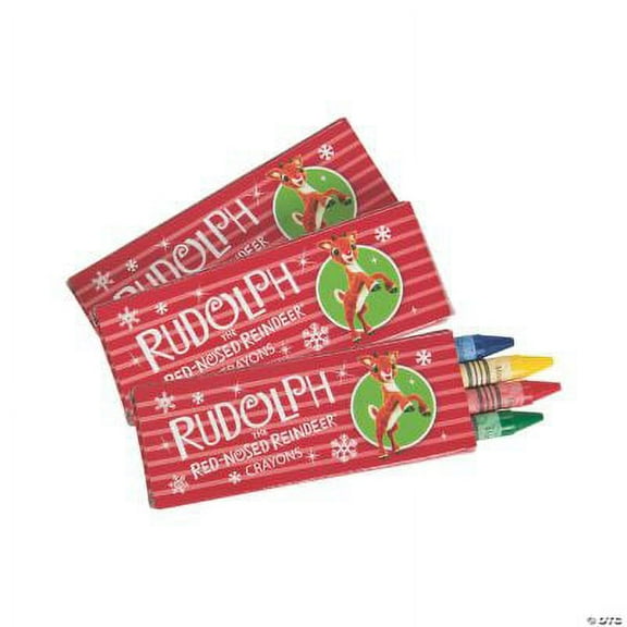 Fun Express Rudolph Crayons (24 Pack)