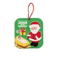 thumbnail image 1 of Fun Express Santa with Baby Jesus Ornament Craft Kit - Makes 12, 1 of 2