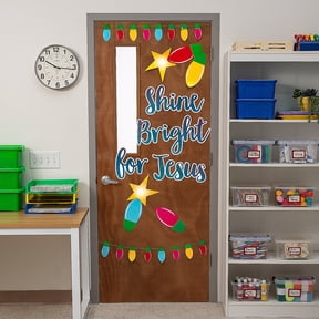Fun Express Shine Bright for Jesus Door Decorating Set - 6 Pc
